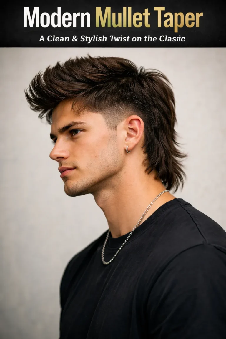 modern mullet taper